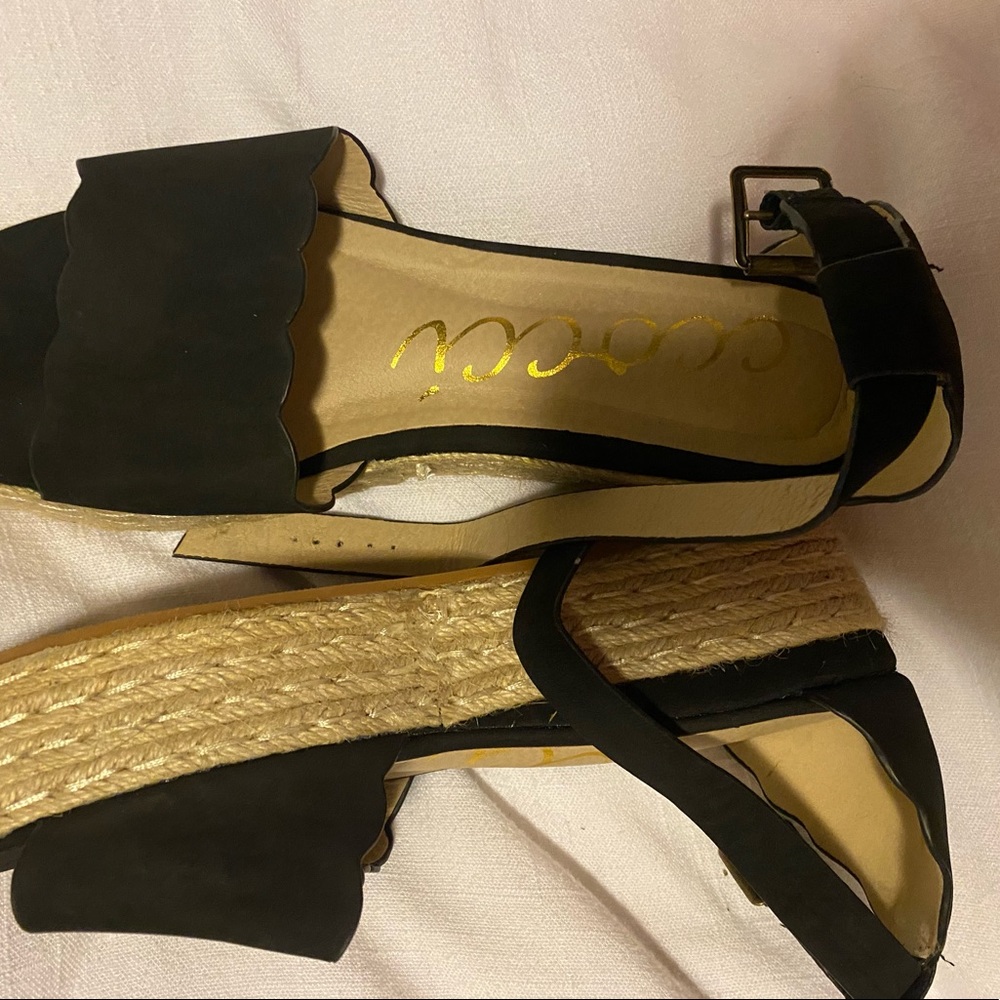 Brand new espadrille platforms